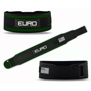 Support de poignet Euro Skt Co en EVA avec fermeture auto-agrippante, noir et vert, réglable pour la musculation, le yoga, le sport, la remise en forme, unisexe - Product Image 1