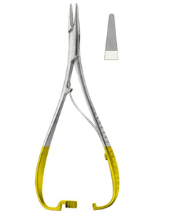 Portaagujas Dentales Manuales Ergonómicos MATHIEU, Pinzas Quirúrgicas de Acero Inoxidable Alemán de Primera Calidad, Clase I, Autoclavables, Certificación CE - Product Image 3