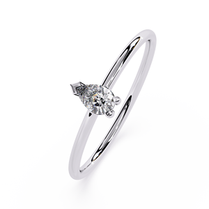 Bijoux Loista avec bague en diamant cultivé en laboratoire certifié IGI, plaquée rhodium, bague de mariage, bijoux en or 18 carats, bijoux en diamant faits à la main - Product Image 2