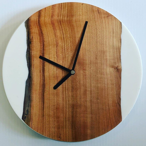 Reloj de Pared de Madera con Resina Epoxi Verde Mar Exclusivo, Hecho a Mano para Hogar, Oficina y Hoteles a Bajo Precio - Product Image 6