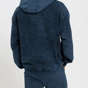 New Fashionable Hot Sale Winter Acid Washed <b>Tracksuit</b> for Men Cotton/Polyester Quick Dry Windproof Street Wear OEM service - Product Image 5