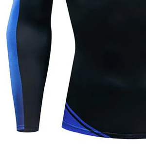 Camiseta de Natación Unisex de Manga Larga con Bloques de Color, Transpirable, de Secado Rápido, con Spandex y Nailon, Talla Adulto - Product Image 6