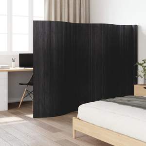 Divisorio per Stanza in Bambù Grigio Largo 236,2 Pollici, Schermo e Separatore Alti 65 Pollici - Product Image 1