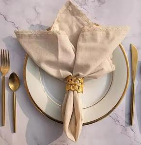 Elegante Anillo de Servilleta Metálico para Restaurante, Decoración de Mesa, Eventos de Boda y Fiestas - Product Image 6