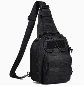 Sac à bandoulière tactique en polyester, système MOLLE, imperméable, léger, durable, unisexe, pour sports de plein air, 24x27cm - Product Image 3
