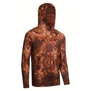 Sweat à capuche confortable pour hommes, idéal pour les sports de plein air, la pêche, en tissu technique, style personnalisé, vêtements de pêche haut de gamme - Product Image 5