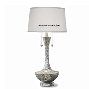 Lámpara de Mesa de Lujo Personalizable con Pantalla de Tela para Bodas, Restaurantes, Dormitorios, Estudios y Oficinas - Product Image 6