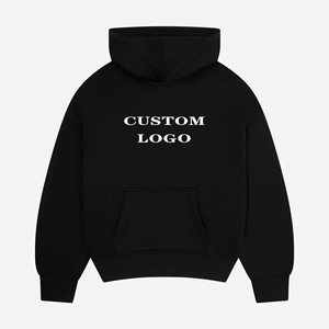 Sweat-shirt à capuche pour homme, anti-rides, en coton premium, streetwear, logo personnalisé, OEM ODM, vente en gros, vêtements décontractés - Product Image 2