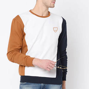 เสื้อสเวตเชิ้ตผู้ชายแบบคอกลม รุ่นใหม่ล่าสุด กันน้ำ ใส่ได้ในฤดูหนาว ผ้าฟลีซคุณภาพสูง ผ้าฝ้ายเนื้อแน่น ปักโลโก้แบบนูน - Product Image 4