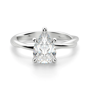 แหวนเพชรแบบโซลิแทร์สำหรับการหมั้น VVS2โต2กะรัตแหวนสัญญา925เงินสเตอร์ลิงทรงอินฟินิตี้ของขวัญขายดี - Product Image 1