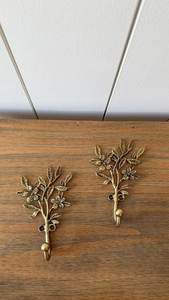 Gold Flower Wall Mounted <b>Coat</b> Hook Metal Decorative <b>Robe</b> Hook Modern Hanging Hook - Product Image 3