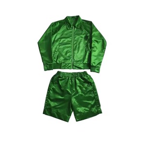 2026 New Arrival Stylish Color Block Zip up <b>Wind</b> <b>Breaker</b> Custom Men Windbreaker Short Set Tracksuits for Sport - Product Image 4