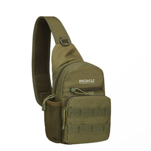 Versatile Tactical Sling Backpack for <b>Men</b> Crossbody <b>Messenger</b> <b>Bag</b> with EDC Features Outdoor Sport <b>Bag</b> Cover for Versatile Use - Product Image 1