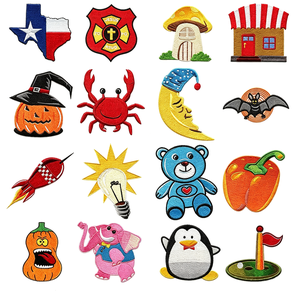Parches Bordados con Nombre, Letras Personalizadas, Termoadhesivos para Ropa, Logotipo Personalizado, OEM, ODM, Venta al Por Mayor, Suministro de Fábrica, Calidad Premium - Product Image 1