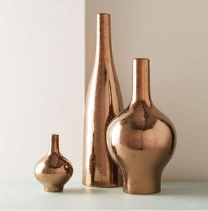 Vase à fleurs en métal pour la décoration de la maison, centre de table de mariage, vase décoratif pour fleurs fraîches - Product Image 1