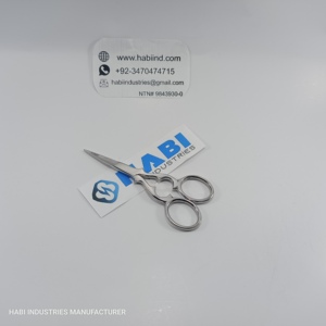 Tijeras de Bordado Industriales de 3.5 Pulgadas con Recubrimiento de Cromo, Borde Liso, Mango Impreso, Acero Inoxidable, para Manualidades y Corte de Hilo - Product Image 5