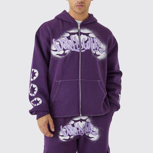 Conjunto Deportivo de Algodón Lavado Estilo Vintage para Hombre, Sudadera con Capucha y Pantalones con Logotipo Personalizado, Ropa Deportiva Informal de Alta Calidad - Product Image 6