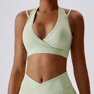 Nuevo sujetador deportivo de alta calidad LarHigh para moldear el busto, a prueba de golpes, para correr, fitness, yoga, con soporte, para mujer - Product Image 3