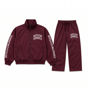 Conjunto Deportivo Informal de Invierno para Hombre, de Dos Piezas, Transpirable, con Cierre, para Deportes al Aire Libre y Running - Product Image 1