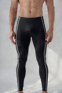Anti <b>Slip</b> Grip Durable Mens Leggings Designed for Martial Arts Practice Fighting Sports and High Movement Training - Product Image 1