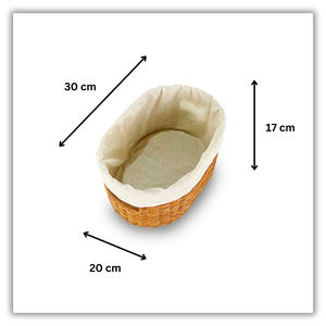 Panier de rangement en rotin de qualité de luxe pour la cuisine bon prix BS22 panier à linge - Product Image 6