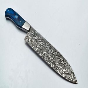 High Carbon Stainless Steel Kitchen <b>Knife</b> Professional Chef <b>Knife</b> for Meat Vegetable Fruit <b>Bread</b> and Daily Food Preparation - Product Image 1