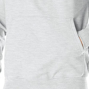 เสื้อฮู้ดซิป ¼ ตัว ผ้าฟลีซคอตตอน 100% คุณภาพสูง ปักลาย สำหรับผู้ชาย ไซส์ใหญ่พิเศษ เหมาะสำหรับฤดูหนาว - Product Image 4