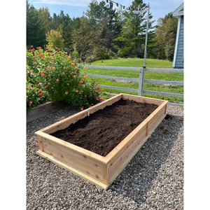 Jardinière surélevée en bois pour légumes, fleurs et herbes, en bois de sapin massif naturel, pour jardinage extérieur - Product Image 5