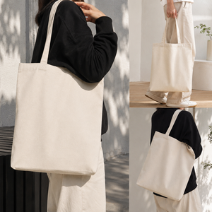 High Quality Custom Embroidered Beena's TT02 30x40cm Tote Handbag PU Polyester <b>Large</b> Capacity Reusable Fashion Shoulder Open - Product Image 6