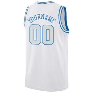 Conjunto de Uniformes de Baloncesto Personalizables para Escuela Secundaria, Transpirables, de Secado Rápido, con Impresión Digital Frontal, Tallas Grandes, Antibacterianos - Product Image 1