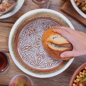 <b>Bread</b> <b>basket</b> with <b>bread</b> warmer stone,handmade <b>bread</b> <b>basket</b>, gifts for bakers Sourdough warmer and great as house warming gifts - Product Image 4