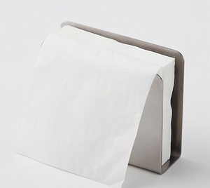 Porte-serviettes en acier inoxydable durable, élégant support à mouchoirs en métal pour une décoration de table moderne, accessoire de vaisselle de haute qualité - Product Image 5