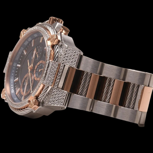 Personalizado único 925 reloj de plata esterlina Moissanite diamante caso Hip Hop estilo de lujo personalizado especial persona regalo reloj - Product Image 3