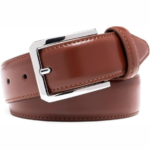 Cinturones de Cuero Vacuno Trenzado con Hebilla Estilo Western para Hombre, de Calidad Profesional, para Uso Casual y Laboral - Product Image 1