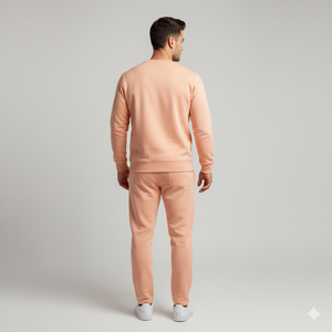 Sweat-shirt à col rond en molleton tricoté ample et imprimé pour homme, respirant, confortable, de haute qualité - Product Image 2