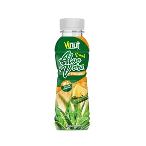 10,98 Floz para VINUT NFC Premium Aloe Vera Bebida OEM Personalizable Piña Indonesia Aloe Vera Jugo de frutas Jugo de vegetales - Product Image 1
