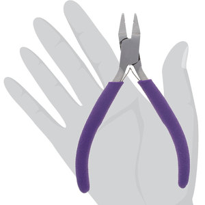 Pince à sertir – Outil professionnel pour la bijouterie, pour la fermeture et le sécurisement des capuchons à sertir, des embouts de perles et des composants pour la fabrication de bijoux - Product Image 4