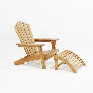 Chaise Adirondack pliante confortable, portable, légère, résistante aux intempéries, moderne, en bois massif, pour la cuisine, le jardin, la terrasse - Product Image 6