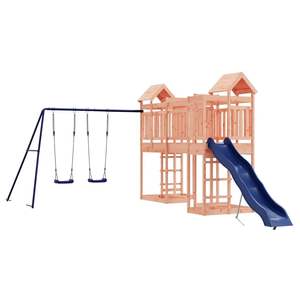 Juego de Jardín Douglas Wood con Columpios Resistentes de Polipropileno Natural para que los Niños se Diviertan - Product Image 2