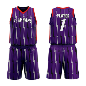 Uniformes de Baloncesto Transpirables de Buena Calidad, Servicio OEM, 100% Poliéster, Secado Rápido, Logotipo Frontal de Alta Calidad - Product Image 4