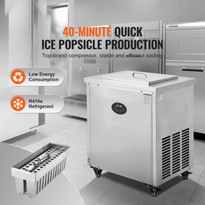 Máquina Comercial para Hacer Helados con Molde Individual de Acero Inoxidable, Nueva, 40 Unidades, Máquina para Hacer Helados en Forma de S - Product Image 2