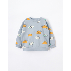 Camiseta Premium Coreana OZKIZ para Niños, Moda Infantil al por Mayor para 2-6 Años, Primavera/Otoño, Tops para Bebés - Product Image 1