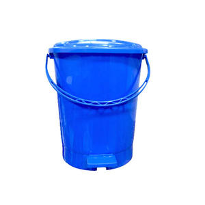 Modern Plastic Pedal <b>Dustbin</b> Waste Bin | Odor Control Pedal Trash Can for Kitchen Bathroom Office & Hotel - Product Image 2