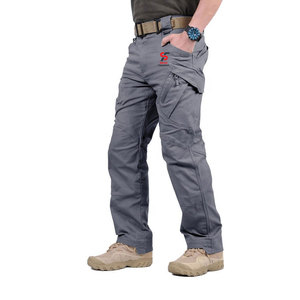 Pantalon cargo et pantalon de style décontracté intelligent Solid Trader, coupe soignée, mélange de coton de haute qualité, confortable pour le quotidien - Product Image 1