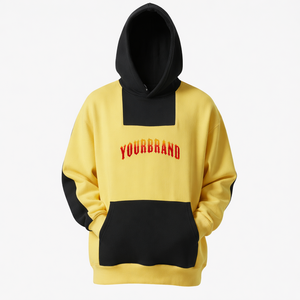 Sudadera con Capucha de Invierno Ecológica de Última Tendencia, de Alta Calidad, Manga Larga, Multipanel, Marca SPORTEX WEARS, con Cierre, Talla Grande - Product Image 1