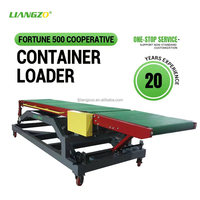 LIANGZO Convoyeur à bande télescopique de chargement et de déchargement de 600mm/800mm de largeur pour camion et conteneur