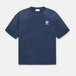 T-shirt délavé au soleil de qualité supérieure, fabriqué au Pakistan, 100 % coton, logo personnalisé, vêtement décontracté, t-shirt délavé au soleil pour la vente en ligne - Product Image 1