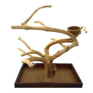 Perchoir pour oiseaux Javawood JM1 E, écologique, en bois de café, pour fournitures d'oiseaux - Product Image 2