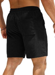 Pantalones Cortos Deportivos Casuales para Hombre, Ropa Deportiva Ligera y Cómoda para Gimnasio, Entrenamiento, Correr, Actividades Diarias, 100% Poliéster - Product Image 2