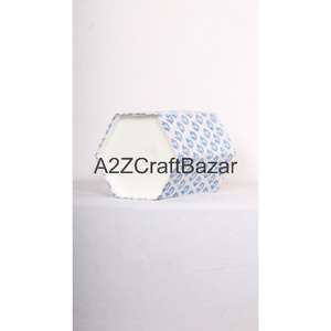 Poubelle pliable innovante en carton et tissu de coton avec peinture décorative pour une vie durable, usage hospitalier et collecte des déchets - Product Image 6